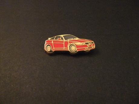Alfa Romeo SZ (Sprint Zagato) sportwagen rood